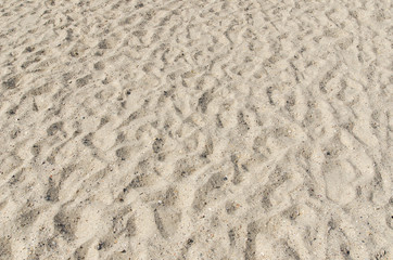 Fototapeta na wymiar sand on beach as textured background