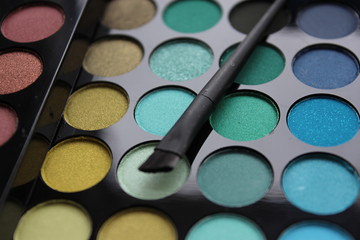 pallete of make up