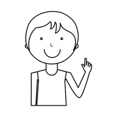 athlete avatar character icon vector illustration design