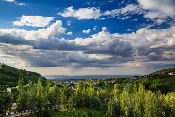 gorge with views of the city