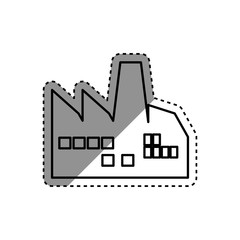 Fototapeta na wymiar Industrial factory symbol icon vector illustration graphic design