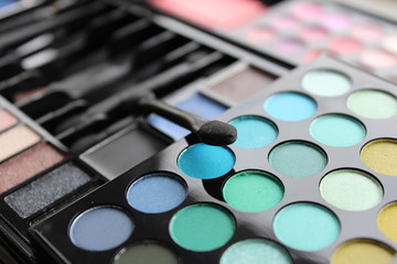 Naklejka premium pallete of make up