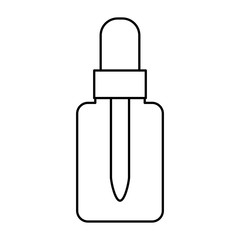 droplet laboratory isolated icon vector illustration design