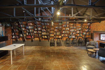 Example of the library decor
