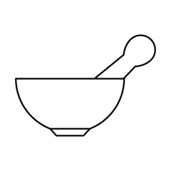 laboratory grinder isolated icon vector illustration design