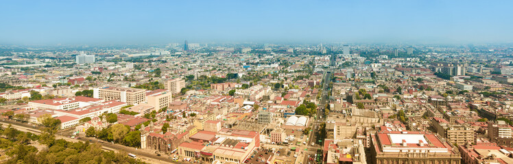 Fototapeta na wymiar Mexico City Panorama