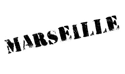 Marseille stamp rubber grunge