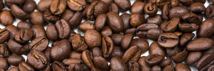 Kaffeebohnen - Banner