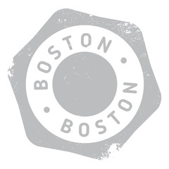 Fototapeta premium Boston stamp rubber grunge
