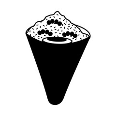 delicious japanese food isolated icon vector illustration design