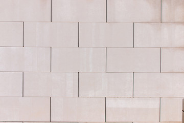 Smooth white brick texture