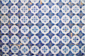 Beautiful portuguese azulejo tile