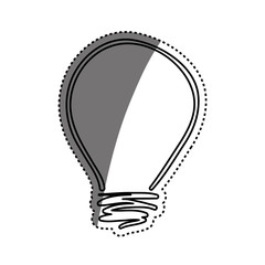 Bulb or big idea icon vector illustration graphic design