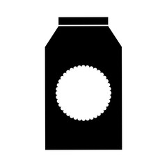 milk box isolated icon vector illustration design
