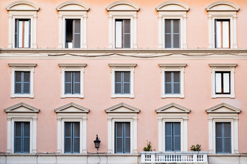 Fototapeta na wymiar Apartments in Rome