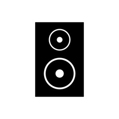 Music speaker isolated icon vector illustration graphic design