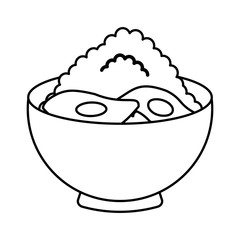 flour ingredient isolated icon vector illustration design