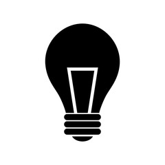 Fototapeta premium Bulb or big idea icon vector illustration graphic design