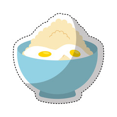 flour ingredient isolated icon vector illustration design