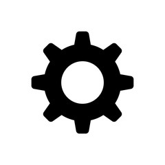 Gear piece machinery icon vector illustration graphic design