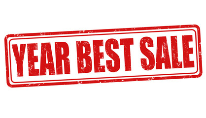 Year best sale sign or stamp