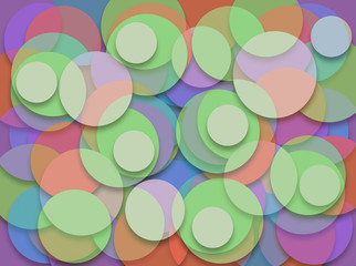 Circles Stacked Three Dimensional