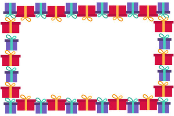 Fototapeta premium gifts background presents