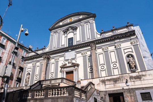 Basilica of San Paolo Maggiore in Naples