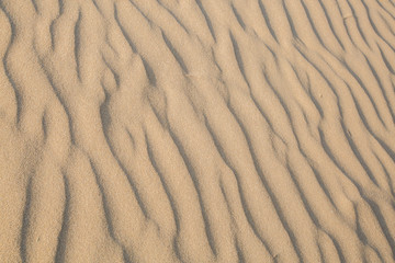 Sand Texture in morning at koh lanta ,Thailand