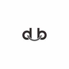 Letter db fun logo