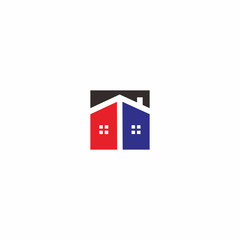 Home Square Logo Vector