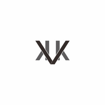 Letter KVK Logo