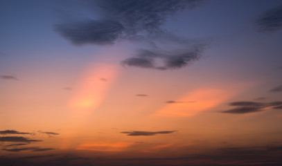 sunset sky background