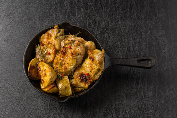 チキンの香草焼き　 Herb grill of the chicken