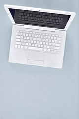 White Laptop Computer