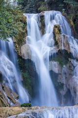 Kuang Si Waterfalls, Luang Phrabang, Laos. © nawin