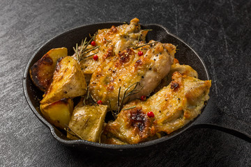 チキンの香草焼き　 Herb grill of the chicken