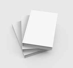 three books piling up