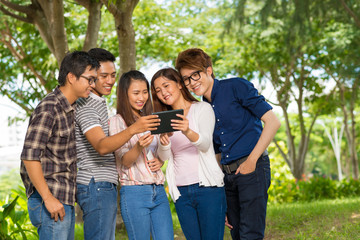 Sharing video with classmates