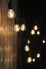 vintage lamps or  light bulbs