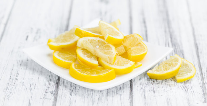 Portion of Lemon Slices