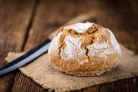Wholemeal Roll (selective focus)