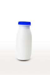 bottle of fermented milk products
