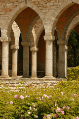 Balchik Palace and garden in Bulgaria