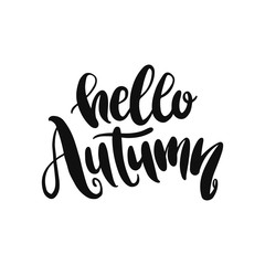 Hand drawn lettering on white background