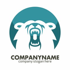 Wild Animal icon logo vector template