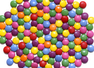 Bright colorful candy background