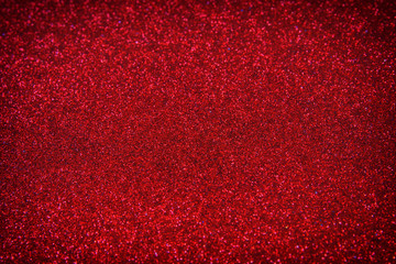 Red glitter vintage lights background