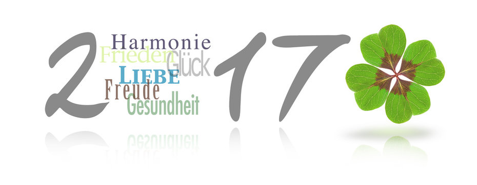 W&uuml;nsche zum Neujahr 2107