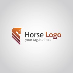 Horse Logo Design Vector